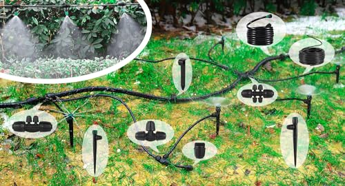 Leak-Proof Drip Irrigation Kit, Quick Connect Irrigation System Kit - size: Complete Drip Irrigation Kit