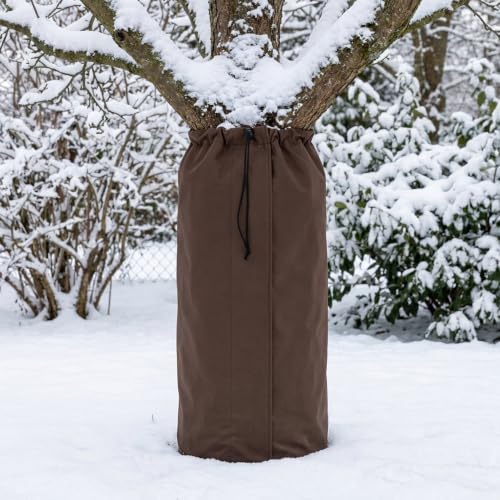 2 Pcs Winter Palm Tree Trunk Protector, 3-Layer Tree Trunk Insulation Cover