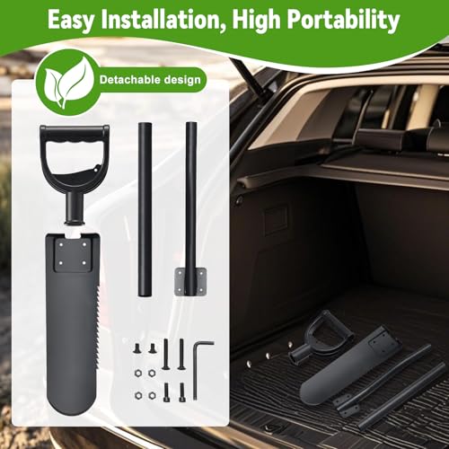 Spade Shovel,15 inch Long Narrow Spade, Heavy Duty Garden Trench Shovel for Digging,Trenching, Planting,Scraping, Edging with Cutting Blade, D Handle, Foot Rest Pedal, 45 Inches Drain Spade