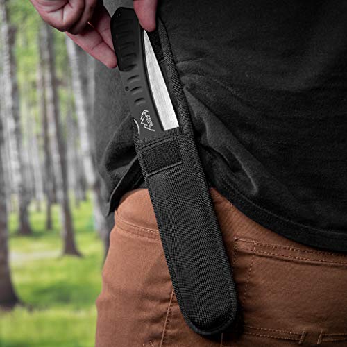 Outdoor Edge 7.0" Flip N' Saw - Lightweight Folding Aluminum Handle Outdoor-Hunting Saw with 65Mn Spring Steel Blade and Triple Ground Saw Teeth for Tough Bone and Wood with Black Nylon Sheath - style: 7 inches