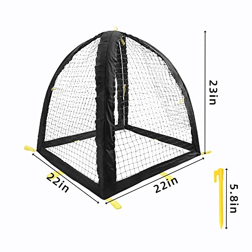 2PCS Pest Guard Cover-22 x 22 x 23 Inch Mesh Plant Cover for Pests-Garden Plants Cloche Tent for Protect Plants Vegetables Fruits Shrubs from Squirrel Animal Eating - color: S-2pcs