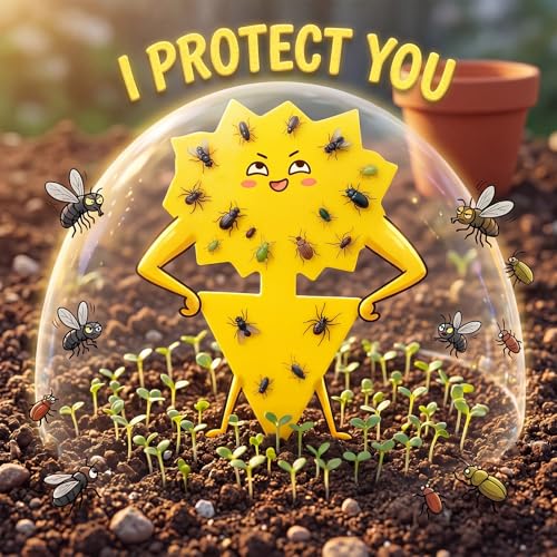 400 Pack Fruit Fly Traps Fungus Gnat Sticky Traps Colorful Plant Fly Stickers for Indoor Outdoor Kitchen Garden Houseplant Protect the Plant, Butterfly and Flower Style
