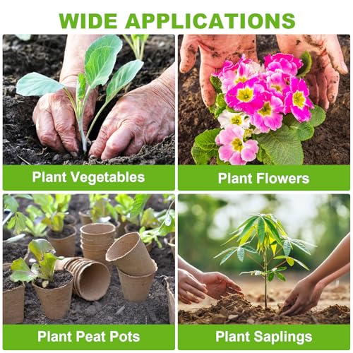 Auger Drill Bit for Planting 3 x 7 Inch, Garden Auger Spiral Drill Bit Bulb Planter Tool Drill Auger for Planting Bulb, Bedding Plant, Post or Umbrella Hole Digger for 3/8" Hex Drive Drill - size: 3" x 7"-Black