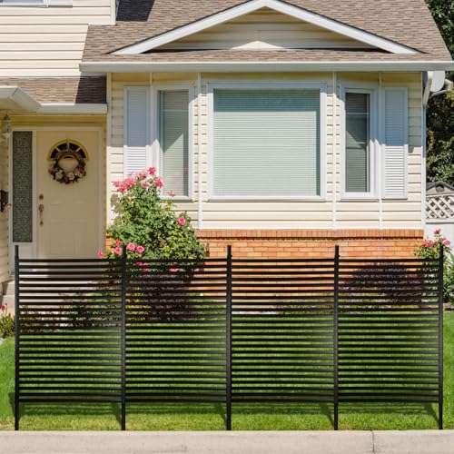 Metal Garden Trellis for Climbing Plants, 59 Inch Tall Fence Plant Support for Flower and Vegetable (35.5" W x 59" H)