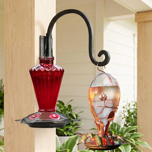 Lifyzoon Heavy Duty Plant Hanger Bracket: 35Lbs Metal Plant Hangers Outdoor - size: 1A-8“ 2PCs