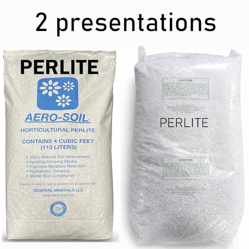 AeroSoil Perlite Premium Horticultural Grade Soil Additive Drainage and Growth - Coarse 4 Cubic Foot - color: 4CF
