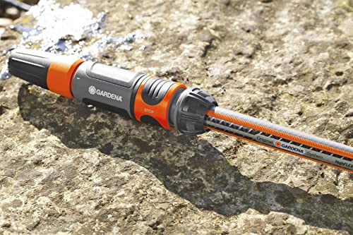 GARDENA Cleaning Nozzle: Water nozzle with infinitely adjustable jet, for cleaning and spraying, water stop, frost protection, packaged (18300-20) - style: Cleaning Nozzle