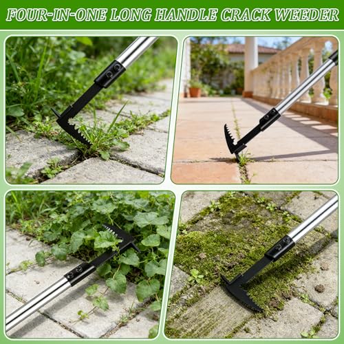 MUDEREK Crack Weeder - Manganese Steel Manual Crevice Weeding Tool