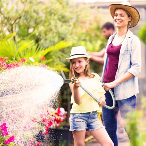 Rosy Earth Garden Hose 10 FT, 304 Stainless Steel Metal Water Hose - size: 10FT