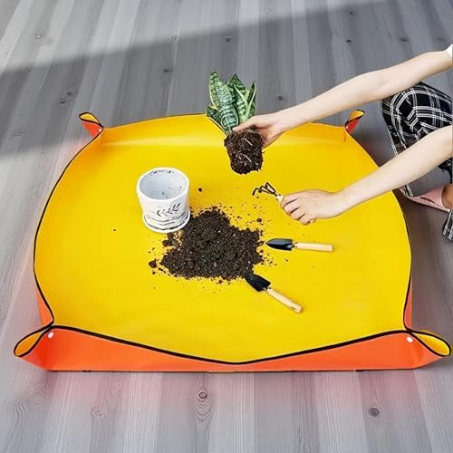 Thickened Gardening Mat, Transplanting, Potted Plant, Soil Changing, Garden, Preparation Mat, Floor, Flower Mat, Foldable and Portable, for Soil Changing