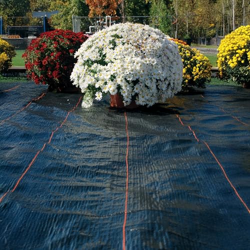 Dewitt UltraWeb 3000 Ground Cover Mat, 4 x 50 Feet, Folded, Black, Outdoor