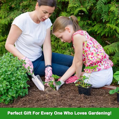 Garden Shovel Hand Trowel, Heavy Duty Hand Shovel with Ergonomic Handle,Garden Shovels for Digging, Rust Resistant Garden Spade Garden Tools for Garden Work, Green - style: Trowel-Green