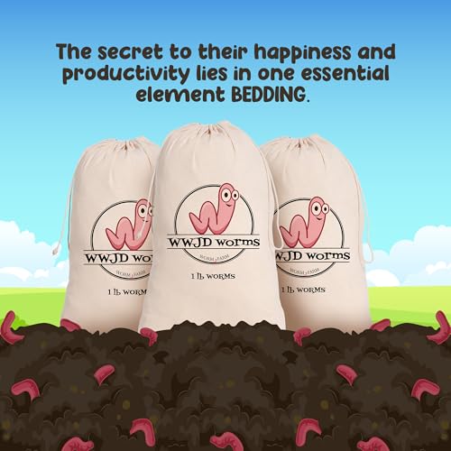 Red Wigglers Composting Worms, 2lb Red Worms for Composting for Gardens - size: 2lb