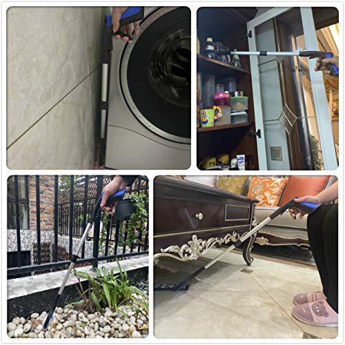 Grabber Reacher Tool - 32” Reacher Grabber Tool with Strong Magnetic and Swivel Head - Heavy Duty Pick Up Stick Grabbers for Seniors, Trash, Surgery Recovery Must Haves Gifts(Blue) - size: Dark Blue (Pack of 1)