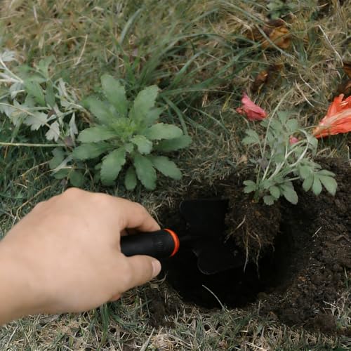 Garden Shovel, Garden Hand Trowel, Heavy Duty Hand Shovel with Ergonomic Handle, Small Gardening Tools for Digging, Gardening Spade Trowel Tools - color: Weed cutter