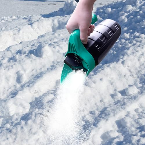FLORA GUARD 30 oz Hand Seed Spreader, Adjustable Lawn Seed Spreader
