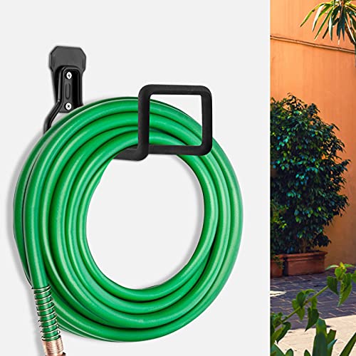 Hose Hanger, Heavy Duty Metal Hose Holder Wall Mount - color: Hose Holder 100 Ft