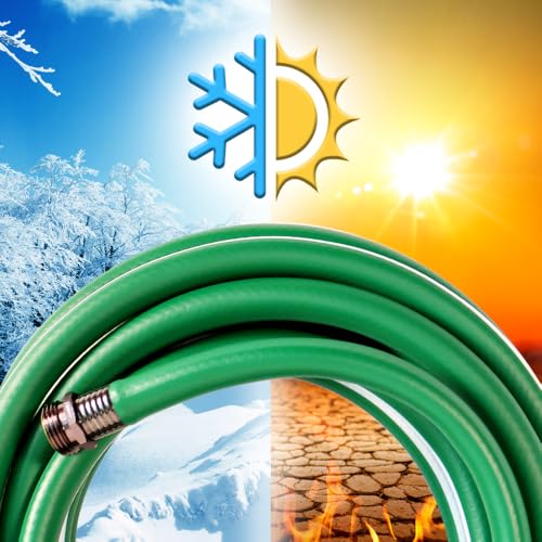 Short Garden Hose 3 ft 6ft 8 ft 10 ft – Hybird Leader Water Hose - Small Garden Hose Extension, Flexible Hose Extender for Lawn Watering, Car Washing - Burst 500 Psi (Green, 3 FT) - size: 3 FT