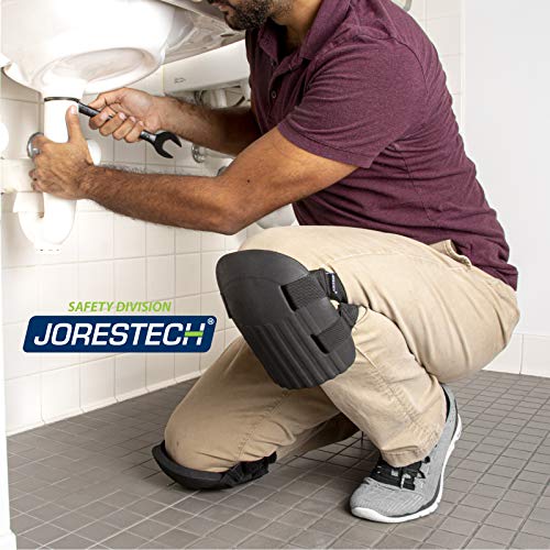 JORESTECH Home and Garden Protective Knee Pads – Waterproof EVA Foam Caps for Comfort – (Model KP-03)