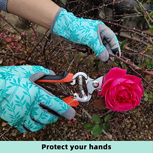Gardening Gloves for Women, Thorn Proof Garden Gloves Yard Glove - size: Large (Pack of 1)