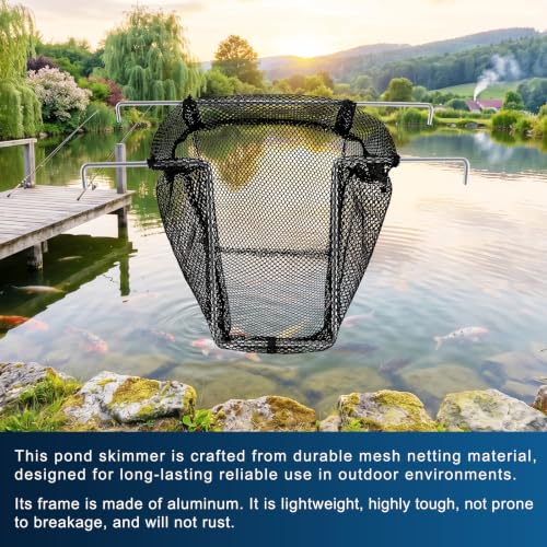ETZ 29146 Pond Skimmer Debris Net for Aquascape,Black