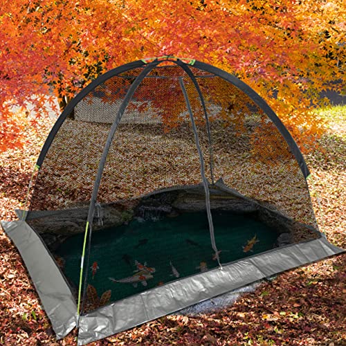 Ponds Cover Dome Net for Outdoor Fish Koi Leaves Protection 12x9 FT