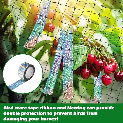 BSTPCOO Chicken Netting Roof Hawk 100x100ft, Heavy Duty 2" Mesh Bird Net - size: 100'×100'-2''
