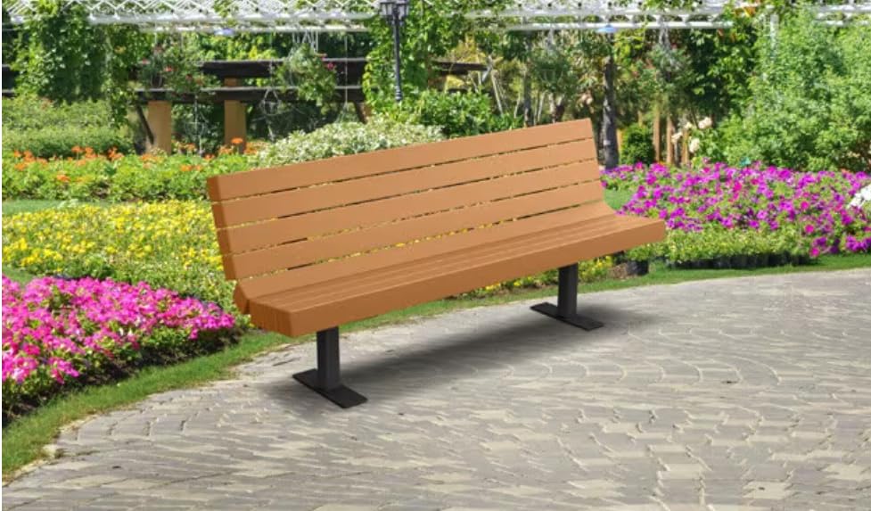 Silhouette Bench - color: Cedar