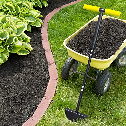 Colwelt Half Moon Edger Lawn Tool, Manual Lawn Edger Half Moon Shovel Spade