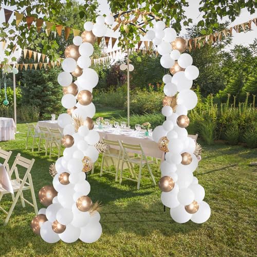 Garden Arch Trellis for Climbing Plants Outdoor - 94.5" H*55" L - size: 94.5"(H)*55"(L)*7.7"(W)