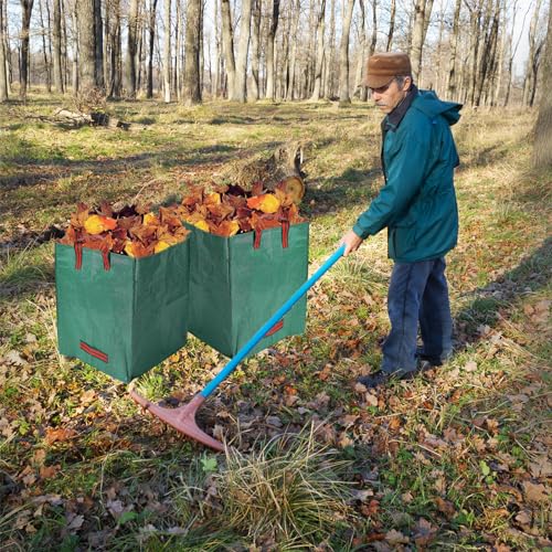 Home and Yard Bags 45-Gallon Reusable Self-Standing Lawn and Leaf Bags - color: 2 Pack