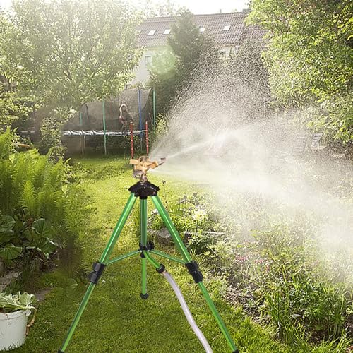 Triumpeek 2 Pack Impact Sprinkler on Tripod Base with Stakes