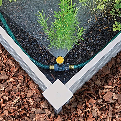 Melnor Multi-Adjustable Watering Set, 1800 Sq Ft: 3 Sprinklers, 2 Hoses - size: (Pack of 1)