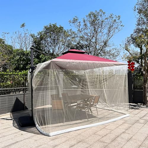 Mosquito Netting,10 × 50 Ft Mosquito Mesh Screen for Patio,White - color: White, size: 10 x 50 Ft - 1 Pack