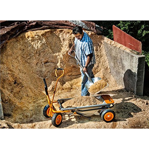 Worx WA0228 Aerocart Wheelbarrow Wagon Kit - size: Wheelbarrow Wagon Kit, style: Attachments