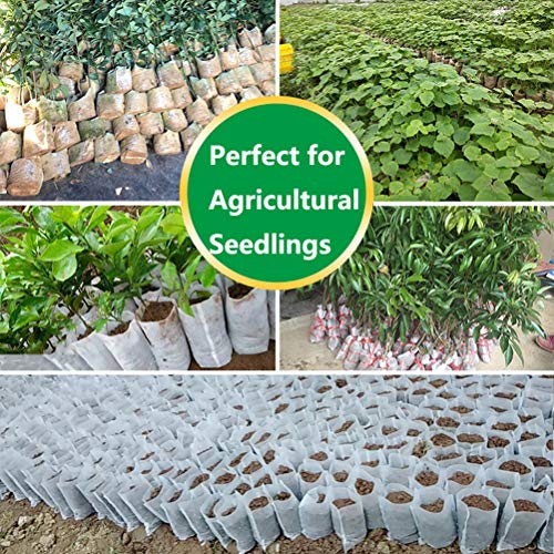 Belit Large Non-Woven Plant Nursery Bags, 25 Pcs Grow Bags Seedling Pots Container for Tree,Vegetable, Flower, Plant Grow (13.2"x15") - size: 25 Pcs 13.2"x15"