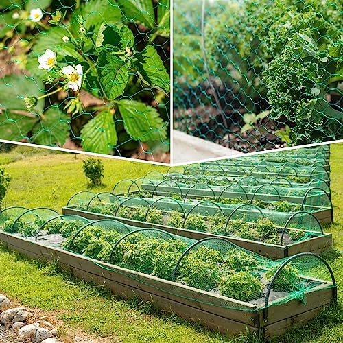 Sukh Bird Netting for Garden 13x33ft - Mesh Net for Garden Protection