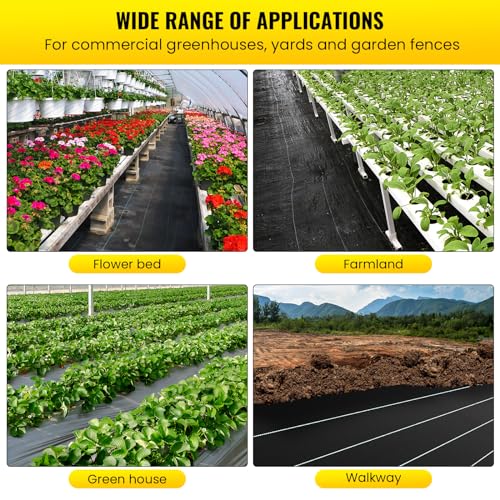 Driveway Fabric, 6.5x300 ft Road Fabric Commercial Weed Barrier Fabric, Landscape Fabric Heavy Duty 3.5OZ French Drain Fabric for Erosion Control,Landscape Fabric,Weed Barrier,Construction Projects - size: 6.5x300 ft