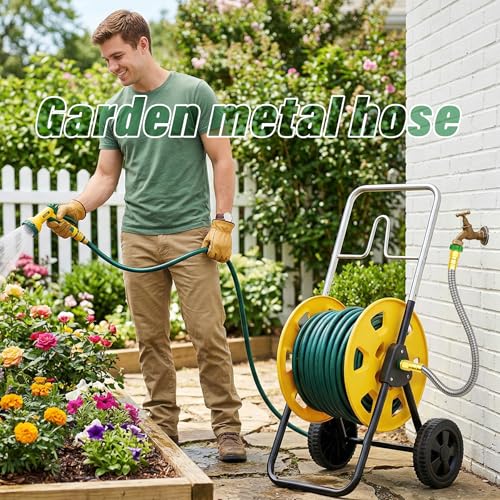 2FT Female to Female Short Garden Hose Adapter, Connecting Hose Reel - size: 2FT