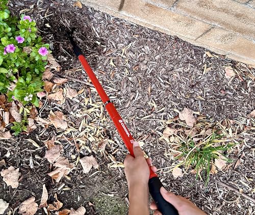 Corona Tools Extendable Handle 3-Tine Hoe for Raised Garden Beds – Adjustable 18"–32" Telescoping Garden Hoe - style: 3-Tine Hoe