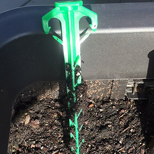 8 in Tent Stake, Landscape Stake, sod Staple for Camping, Straw Blanket, Weed Barrier, Landscape Fabric (10-Pack)