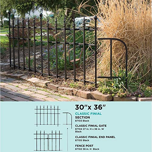 30"X37" Metal Fence - style: Fence Section