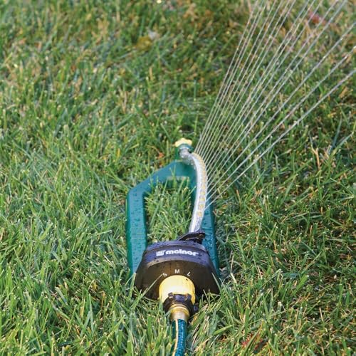 Melnor 20261 Oscillating Sprinkler, Waters up to 3.000 sq. ft.