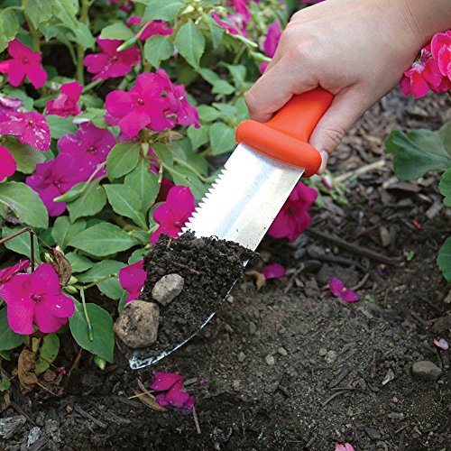 A.M. Leonard Classic Soil Knife & Leather Sheath Hori Hori 6-Inch Blade