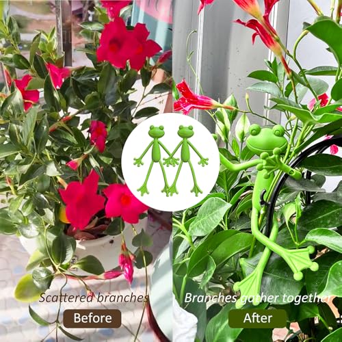 5Pcs Frog Plant Stand Holder, Frog Plant Support,Plant Propagation Buddy