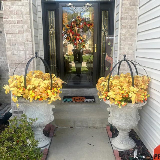 Garden Obelisk Trellis, 18"x22", 2-Pack, Plant Trellis Outdoor - color: 2 Pcs, size: 18"x22"