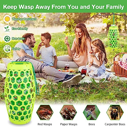 Wasp Trap Bee Catcher - Outdoor Hanging Carpenter Bee Traps