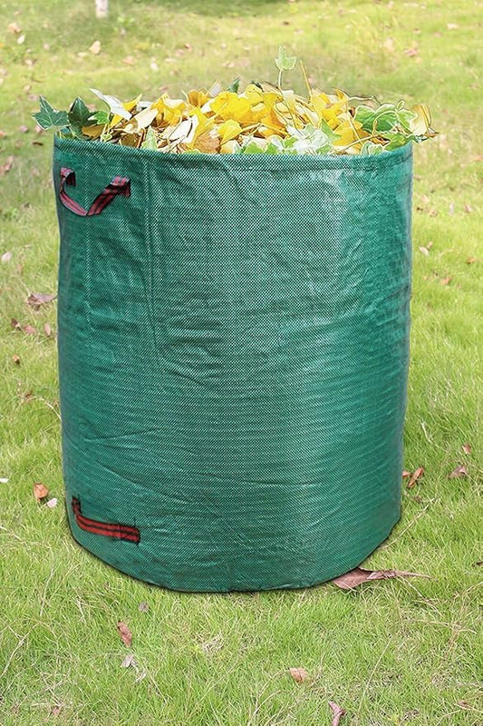 Reusable Garden Waste Bags - Heavy-Duty Stand-Up Garden Waste Bags for Lawns and Camping Yards to Collect Leaves and Weeds