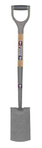Spear & Jackson 1184NB Neverbend Carbon Steel Treaded Border Spade - style: Border Spade