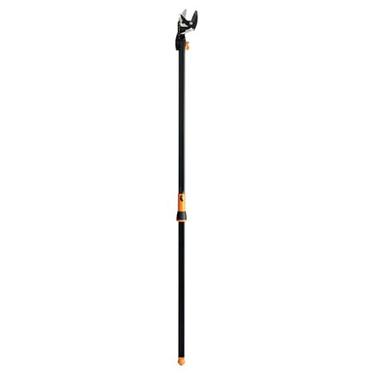 Fiskars 5 Ft Compact Cordless Tree Trimmer, Rotating Pruner Head, Yard Care - style: 5 ft Rope-Free Pruner